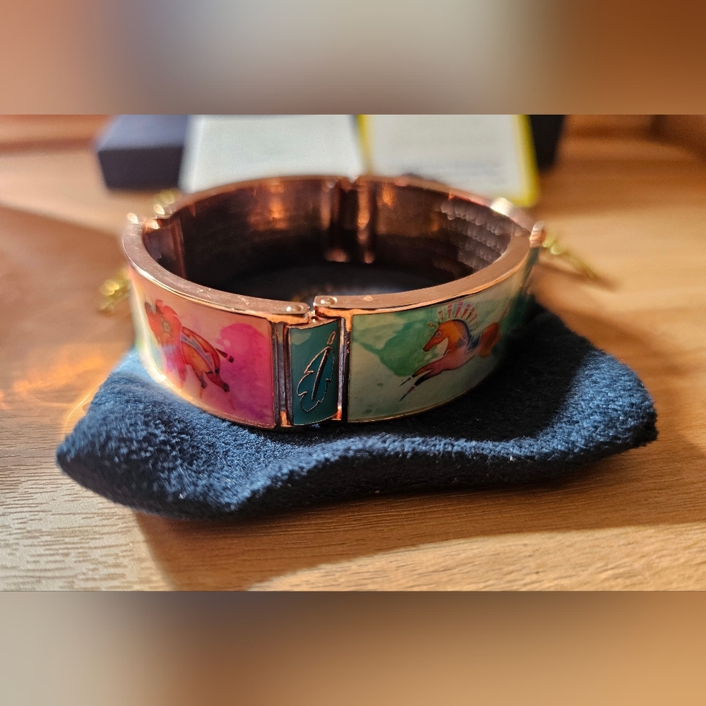 Bradford exchange spirit animals copper panel bracelet